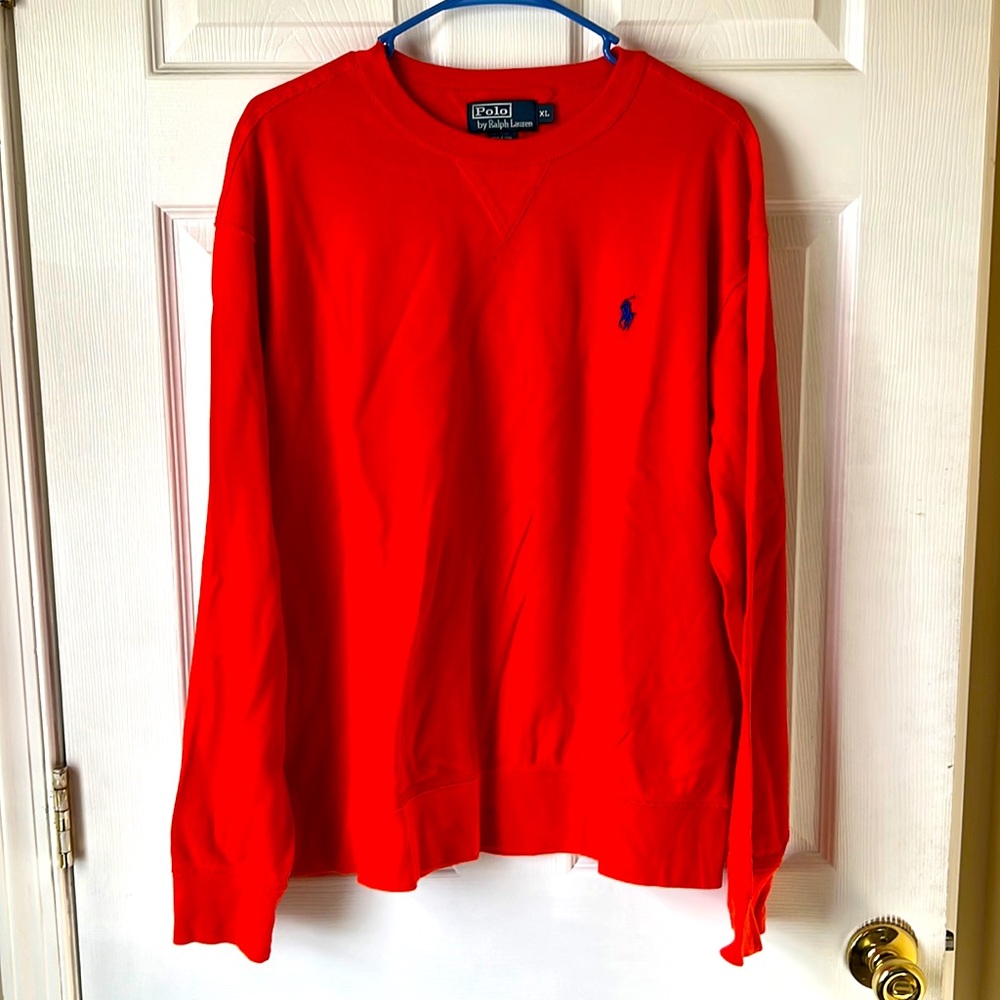 Men Polo by Ralph Lauren Crew Nk Lt weight sweater • Worn once